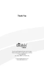 Preview for 9 page of BEMIS bioBidet ELITE-3 User Manual