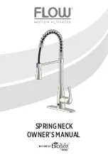 BEMIS bioBidet FLOW SPRING NECK Instruction Manual предпросмотр