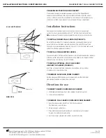 Предварительный просмотр 2 страницы BEMIS SharpSentinel 1031 Installation Instructions