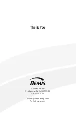 Preview for 9 page of BEMIS WELLSPRING 100 User Manual