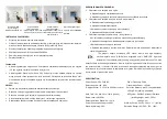 Preview for 2 page of BEMKO PSF706-LED-MD Instruction Manual