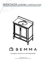 BEMMA MONTAUK Assembly Instruction Manual preview