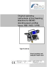 Bemo N50 Original Operating Instructions preview