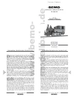 Предварительный просмотр 1 страницы Bemo RhB G 3/4 I "Rhatia" Operating Instructions