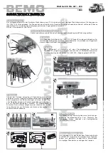 Bemo RhB Ge 6/6 I Operating Instructions предпросмотр