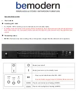 Предварительный просмотр 6 страницы bemodern 2599MS Installation And User Instruction Manual