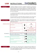 Предварительный просмотр 13 страницы bemodern 600CF User Instructions