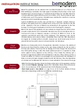 Предварительный просмотр 16 страницы bemodern 600CF User Instructions