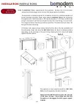 Предварительный просмотр 23 страницы bemodern 600CF User Instructions