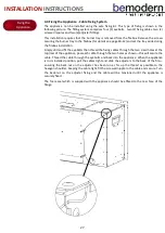 Предварительный просмотр 27 страницы bemodern 600CF User Instructions