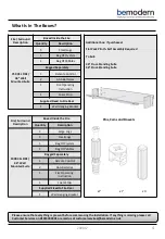 Preview for 4 page of bemodern 750 3SL FIRE Instructions For Installation Manual