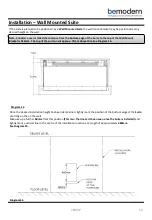 Preview for 10 page of bemodern 750 3SL FIRE Instructions For Installation Manual