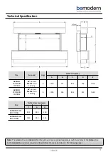 Preview for 3 page of bemodern Arteon Pryzm 10003SL Instructions For Installation Manual