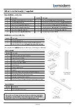 Preview for 4 page of bemodern Arteon Pryzm 10003SL Instructions For Installation Manual