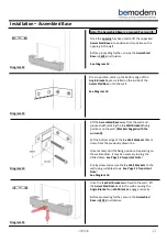 Preview for 11 page of bemodern Arteon Pryzm 10003SL Instructions For Installation Manual