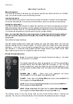 Preview for 8 page of bemodern BROSELEY EVOLUTION Canterbury Remote Installation & Operating Instructions Manual