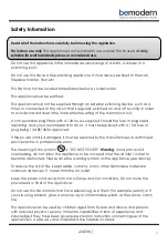 Preview for 4 page of bemodern Pryzm 1000 Instructions For Use Manual