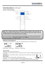 Preview for 16 page of bemodern Pryzm 1000 Instructions For Use Manual