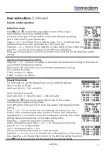 Preview for 18 page of bemodern Pryzm 1000 Instructions For Use Manual