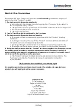 Preview for 22 page of bemodern Pryzm 1000 Instructions For Use Manual