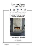 bemodern Pryzm Volta 32 Instructions For Installation Manual preview