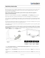 Preview for 4 page of bemodern Pryzm Volta 32 Instructions For Installation Manual