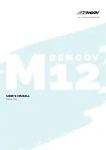 BEMOOV M12 User Manual preview