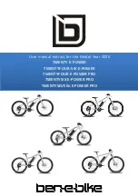 ben-e-bike TWENTY E-POWER 2020 User Manual preview