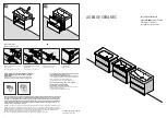 Предварительный просмотр 1 страницы Ben Sanitair Avenue Ceramic 2 Drawers sink unit Installation Instruction