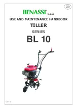 Benassi BL 10 Series Use And Maintenance Handbook preview