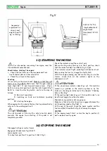 Preview for 13 page of Benassi BT 2001 R Operating And Maintenance