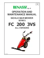 Предварительный просмотр 1 страницы Benassi FC 200 3VS Operation And Maintenance Manual