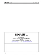 Preview for 10 page of Benassi ft 7500 Operation & Maintenance Manual