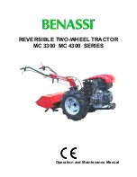 Benassi MC 3300 Operation And Maintenance Manual preview