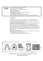 Preview for 3 page of benbat Oly BM 701 Instructions For Use Manual