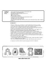 Preview for 12 page of benbat Oly BM 701 Instructions For Use Manual