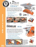 Preview for 3 page of Bench Dog Tools Acrylic ProPlate Catalog