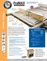 Preview for 9 page of Bench Dog Tools Acrylic ProPlate Catalog