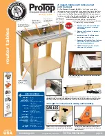 Preview for 12 page of Bench Dog Tools Acrylic ProPlate Catalog