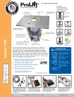 Preview for 15 page of Bench Dog Tools Acrylic ProPlate Catalog