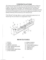 Предварительный просмотр 2 страницы Bench Power Tools ML10001 Owner'S Manual