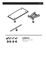 Предварительный просмотр 3 страницы Bench 102-057-100 Owner'S Manual & Assembly Instructions