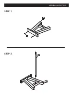 Предварительный просмотр 4 страницы Bench 102-057-100 Owner'S Manual & Assembly Instructions