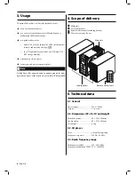 Предварительный просмотр 6 страницы Bench KH 2233 Instructions For Use Manual