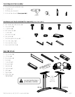 Предварительный просмотр 3 страницы BenchBUD Electric Height Adjustable Workbench Instructions Manual