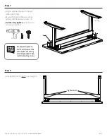 Предварительный просмотр 7 страницы BenchBUD Electric Height Adjustable Workbench Instructions Manual