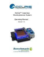 Benchmark Scientific Accuris Instruments MyGel InstaView Operating Manual предпросмотр