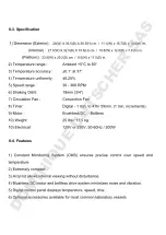 Предварительный просмотр 5 страницы Benchmark Scientific Incu-Shaker Mini Operation Manual