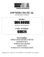 Benchmark USA DOG HOUSE Owner'S Manual предпросмотр