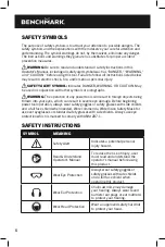 Предварительный просмотр 6 страницы Benchmark 5240-050 Manual